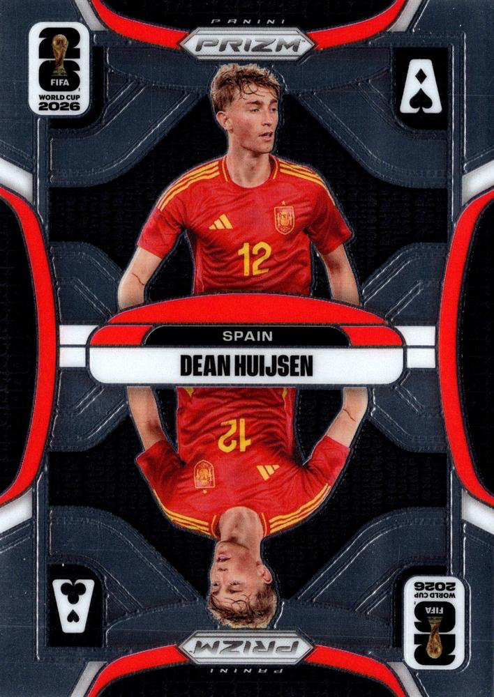 2026 Panini Prizm World Cup Aces Dean Huijsen #5 Espagne