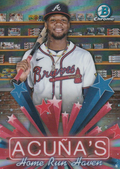 2025 Topps Bowman Hobby Stars Ronald Acuna Jr Atlanta Braves #HS-10