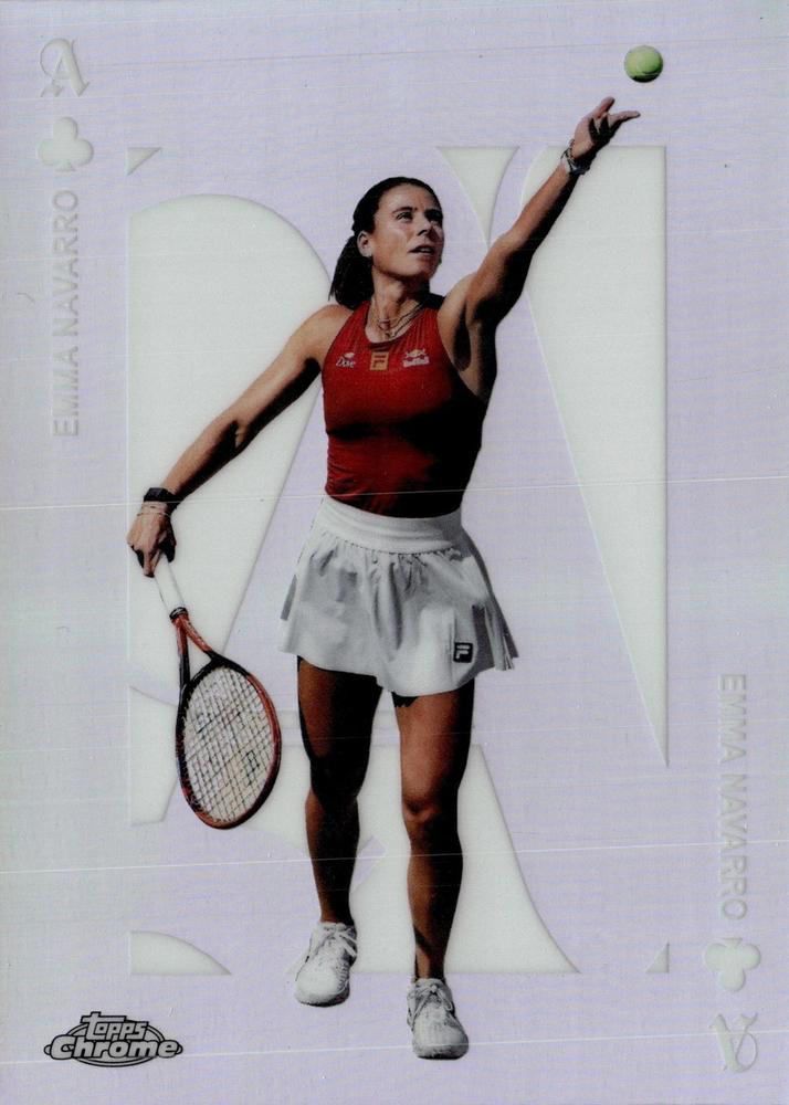 2025 Topps Chrome Tennis Aces Emma Navarro #ACE-18