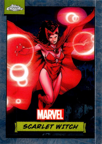 2024 Topps Chrome Marvel Scarlet Witch #112