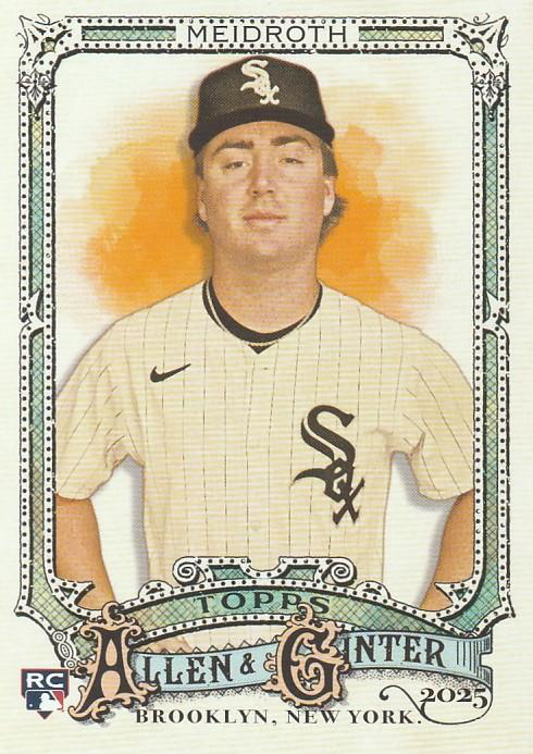 2025 Topps Allen & Ginter Chase Meidroth RC #115 Chicago White Sox