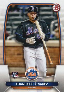 2023 Topps Bowman Francisco Alvarez RC New York Mets #49