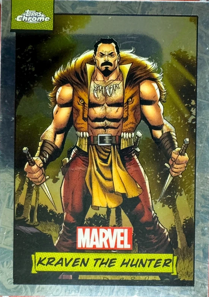 2024 Topps Chrome Marvel Kraven the Hunter #136