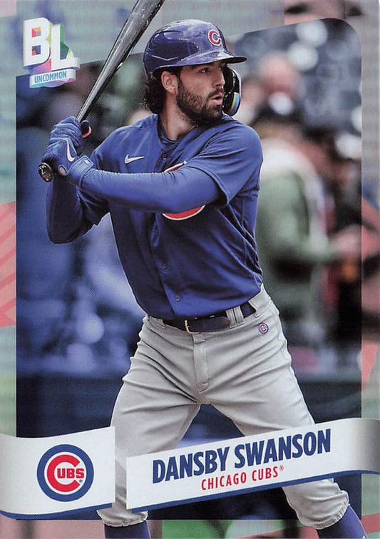 2024 Topps Big League Uncommon Foil Dansby Swanson SP Chicago Cubs #229
