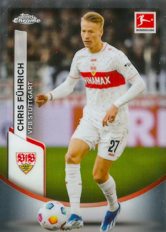 2023 Topps Chrome Bundesliga Chris Fuhrich #91 VfB Stuttgart