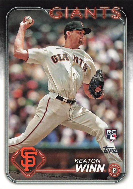 2024 Topps Series 1 Keaton Winn RC San Francisco Giants #83