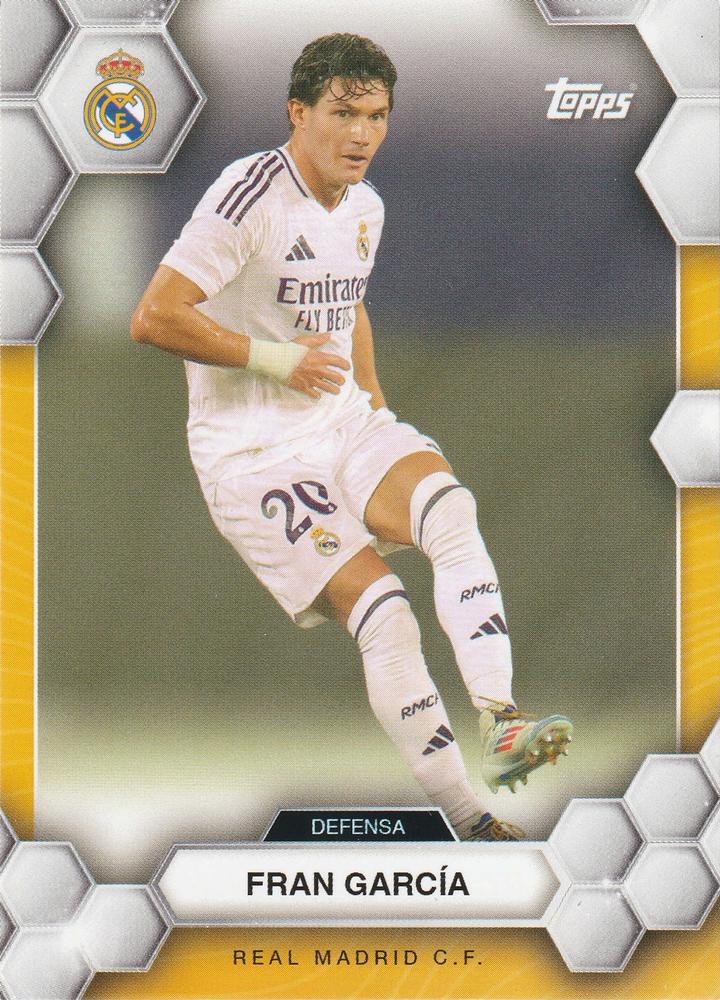 2024 Topps Real Madrid Fan Set Fran García #8 Real Madrid CF