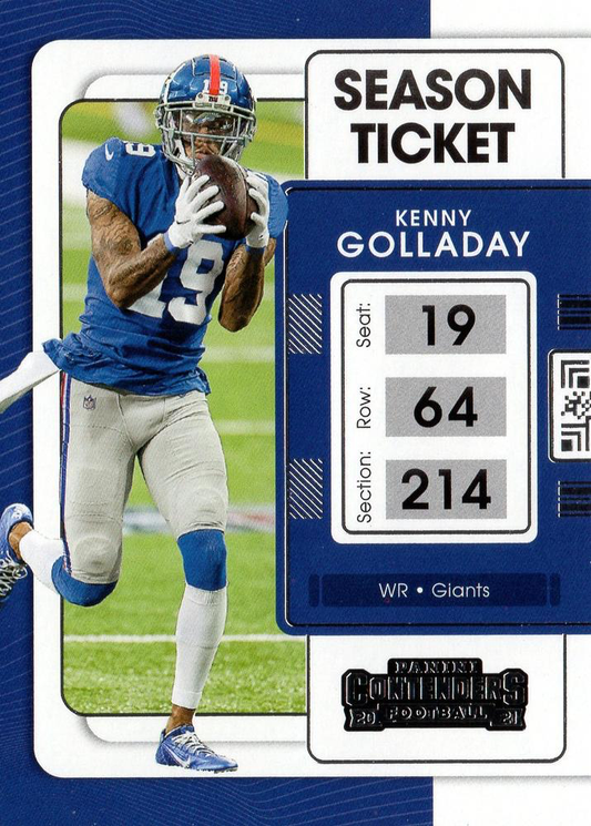 2021 Panini Contenders Kenny Golladay New York Giants #75