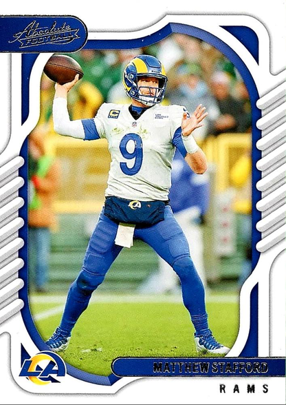 2022 Panini Absolute Matthew Stafford #34 Los Angeles Rams