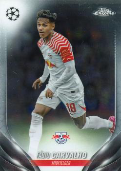 2023 Topps Chrome UEFA Club Competitions Fábio Carvalho #78 RB Leipzig