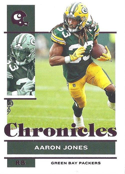 2021 Panini Chronicles Pink Aaron Jones #40 Green Bay Packers