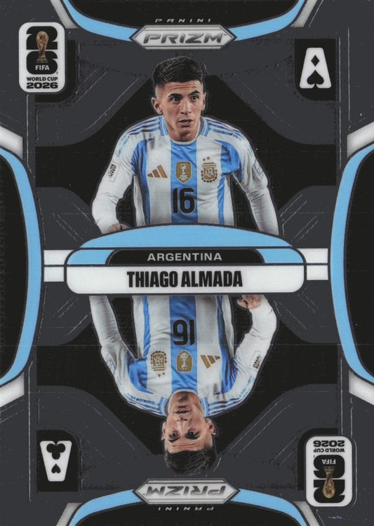 2026 Panini Prizm World Cup Aces Thiago Almada #16 Argentine