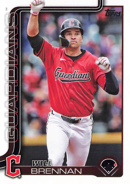 2025 Topps Series 1 Will Brennan Cleveland Guardians #240