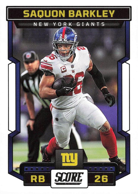 2023 Panini Score Football Saquon Barkley New York Giants #235