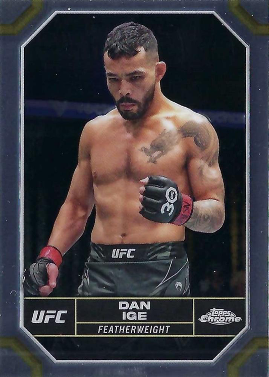 2024 Topps Chrome UFC Dan Ige #55