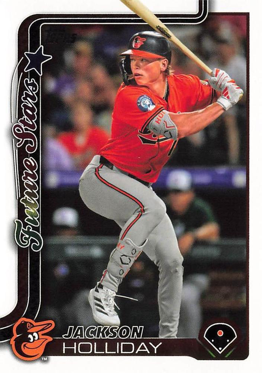 2025 Topps Series 1 Jackson Holliday Future Stars Baltimore Orioles #220