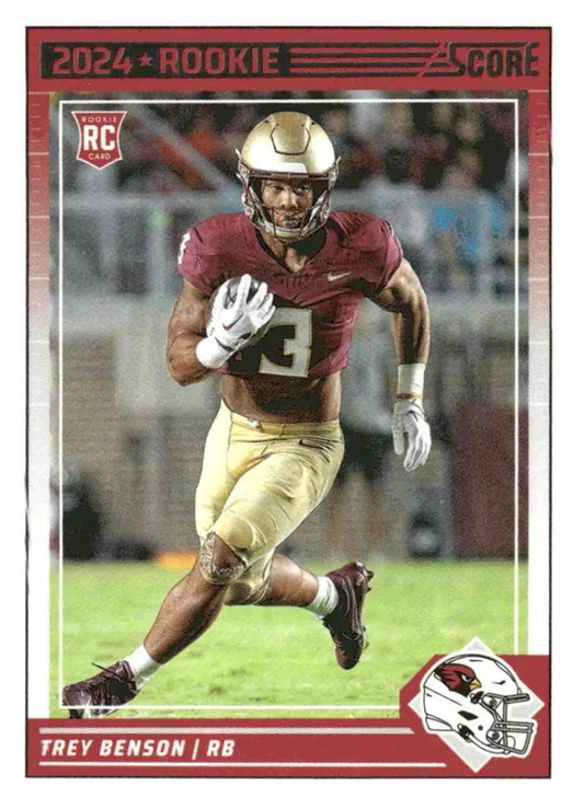 2024 Panini Score Football Trey Benson Arizona Cardinals #354 RC