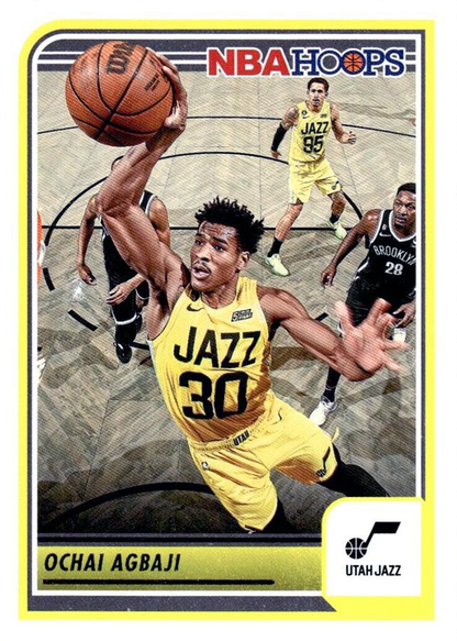 2023 Panini Hoops Ochai Agbaji #228 Utah Jazz