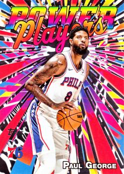 2025 Topps NBA Power Players Paul George PP-11 Philadelphia 76ers