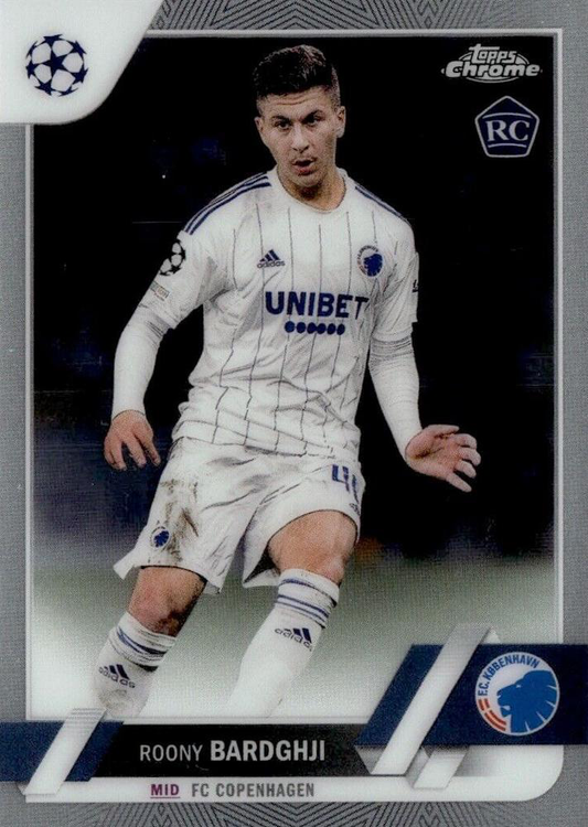 2022 Topps Chrome UCC Roony Bardghji RC #40 FC Copenhagen
