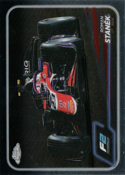 2024 Topps Chrome Formula 1 Roman Stanek F2C #110 Trident