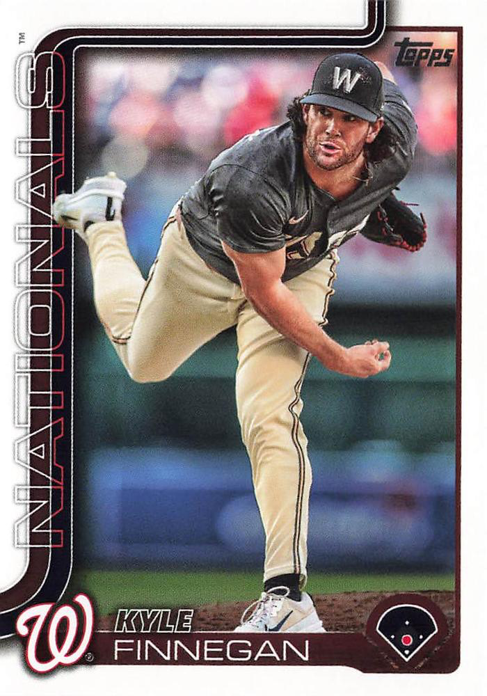 2025 Topps Series 1 Kyle Finnegan Washington Nationals #254