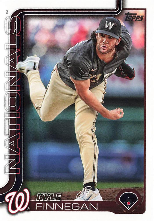 2025 Topps Series 1 Kyle Finnegan Washington Nationals #254