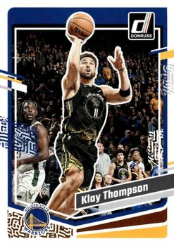 2023 Panini Donruss Klay Thompson #185 Golden State Warriors