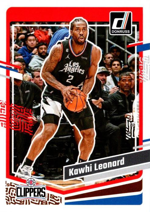2023 Panini Donruss Kawhi Leonard #29 Los Angeles Clippers