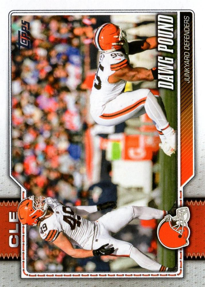 2026 Topps Flagship Combo Card #295 Cleveland Browns