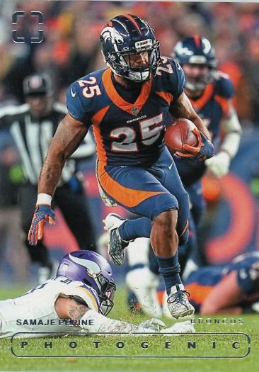 2024 Panini Photogenic Samaje Perine #122 Denver Broncos