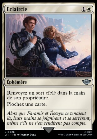 2023 Magic MTG Le Seigneur des Anneaux Éclaircie LTR #26
