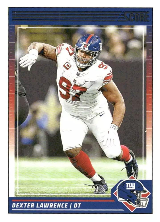 2024 Panini Score Football Dexter Lawrence New York Giants #214