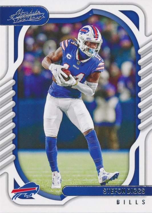 2022 Panini Absolute Stefon Diggs #24 Buffalo Bills