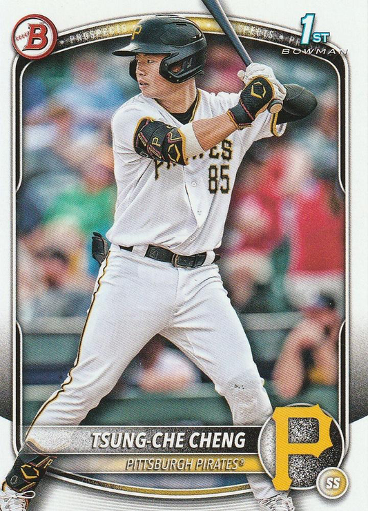 2025 Topps Bowman Prospects Tsung-Che Cheng Pittsburgh Pirates #BP-95