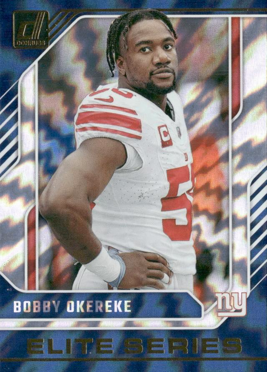 2024 Panini Donruss Elite Series Bobby Okereke #3 New York Giants