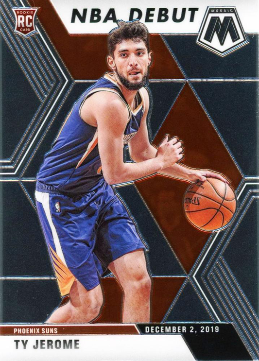 2019 Panini Mosaic Ty Jerome RC NBA Debut #273 Phoenix Suns