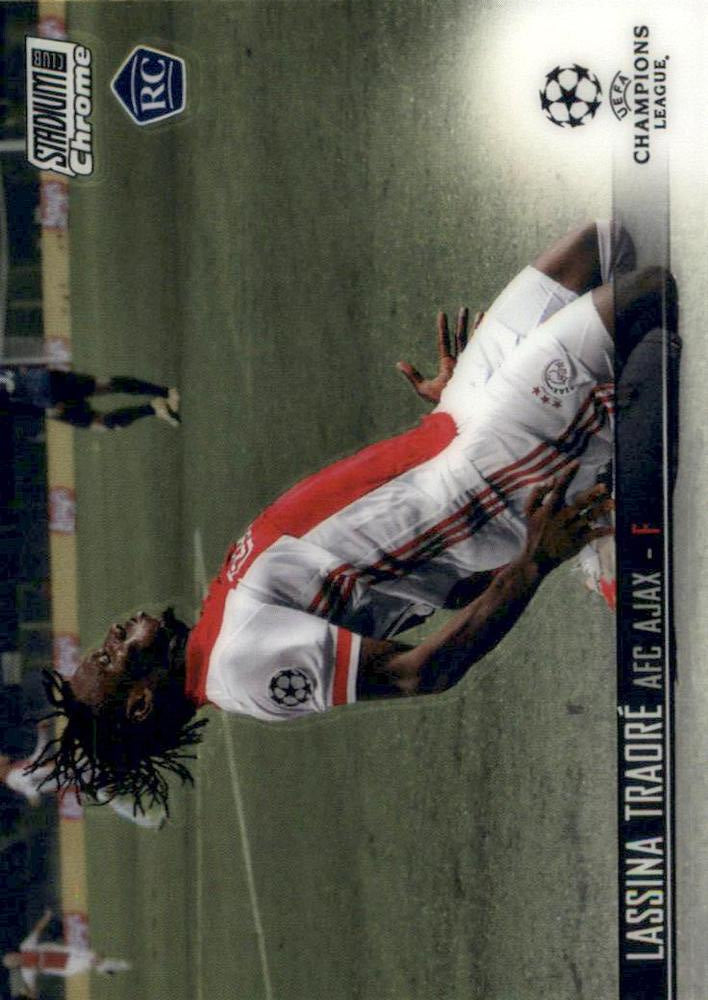 2020 Topps Stadium Club Chrome UCC RC Lassina Traoré #43 Ajax