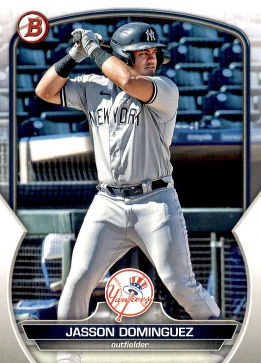 2023 Topps Bowman Paper Prospects Jasson Dominguez New York Yankees #BP-18