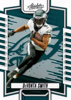 2023 Panini Absolute DeVonta Smith #100 Philadelphia Eagles