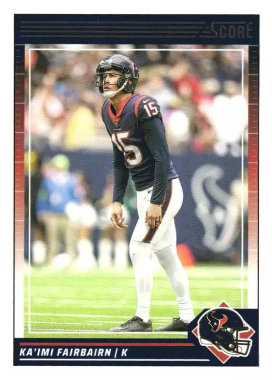 2024 Panini Score Football Ka'imi Fairbairn Houston Texans #115