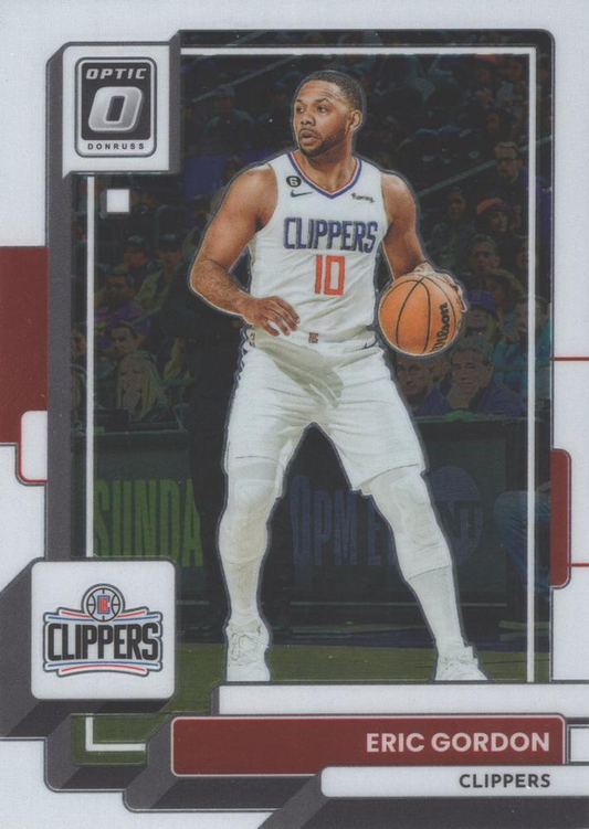 2022 Panini Donruss Optic Eric Gordon #183 Los Angeles Clippers