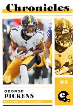 2022 Panini Chronicles George Pickens RC #48 Pittsburgh Steelers
