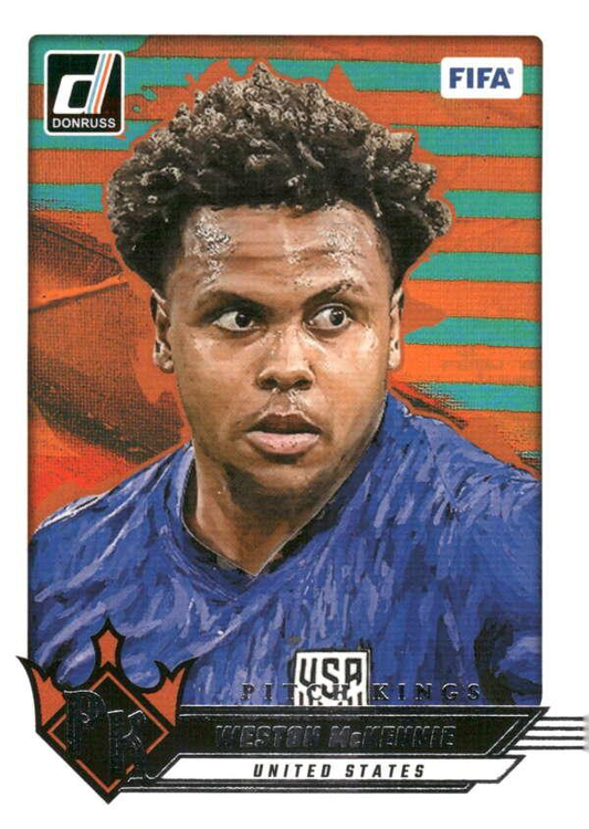 2024 Panini Donruss Pitch Kings Weston McKennie #12 USA