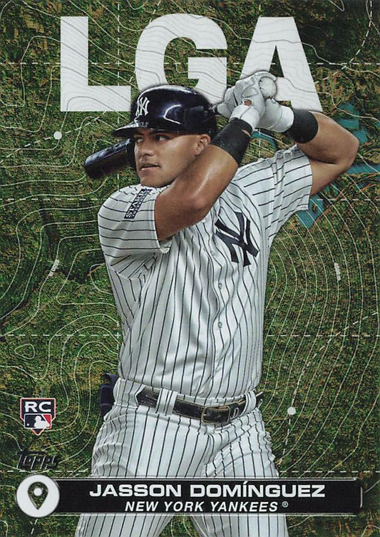 2024 Topps Series 2 City to City Jasson Domínguez RC New York Yankees #CTC-7