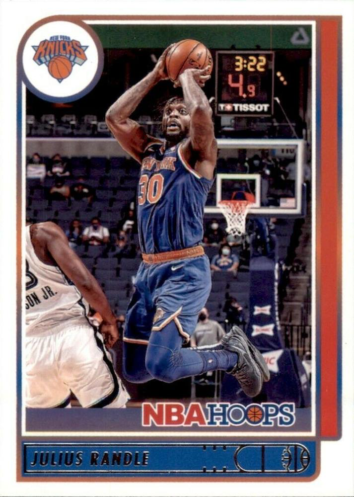 2021 Panini Hoops Julius Randle #127 New York Knicks