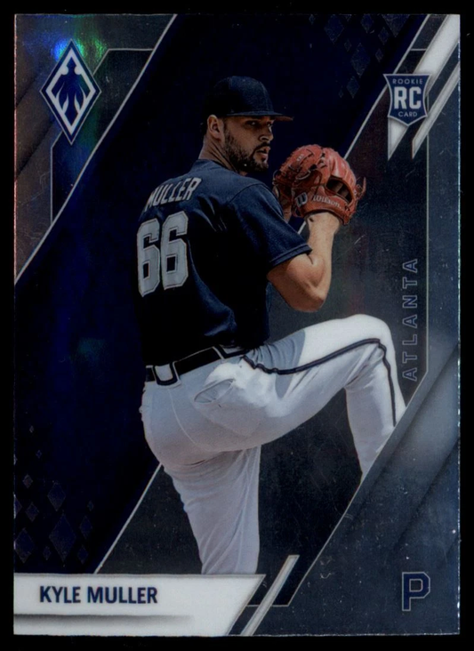 2022 Panini Chronicles Phoenix Holo Kyle Muller RC Atlanta Braves #9