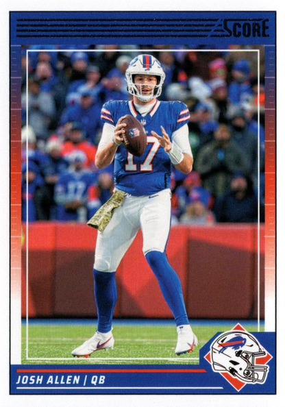 2024 Panini Score Football Josh Allen Buffalo Bills #28