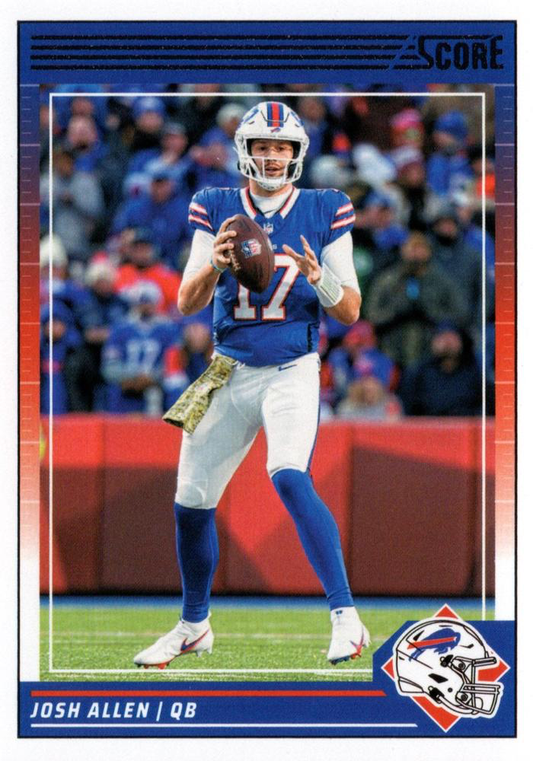 2024 Panini Score Football Josh Allen Buffalo Bills #28