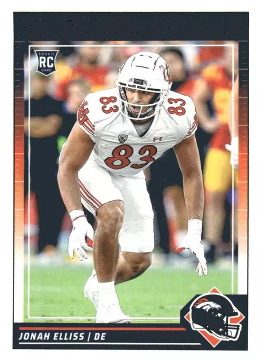 2024 Panini Score Football Jonah Elliss Denver Broncos #371 RC